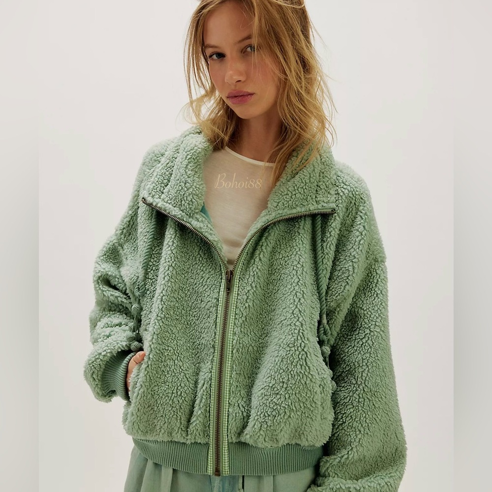 NEW Free People Alpine Sherpa Jacket